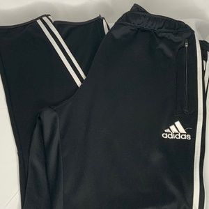 Classic B/W Stripped Adidas Track Pants